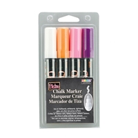 BISTRO CHALK MARKER SET 4PC FLOURESCENT COLORS - SET 480-4B BROAD TIP - 048004B