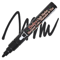 MARKER CHALK BISTRO MEDIUM 2mm BLACK UC480S-1