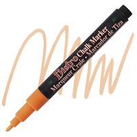 MARKER CHALK BISTRO FINE 1mm FLUORESCENT ORANGE UC482S-F7