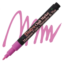 MARKER CHALK BISTRO FINE 1mm FLUORESCENT PINK UC482S-F9