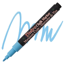 MARKER CHALK BISTRO FINE 1mm FLUORESCENT LIGHTBLUE UC482S-F10