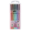 LEPEN FLEX BRUSH TIP MARKER SET 6PC PASTEL SET - 4800-6P 480006P