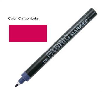 FABRIC MARKER FINE CRIMSON 522-S 524603