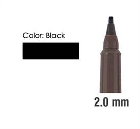 CALLIGRAPHY MARKER FINE BLACK 2.0 6000-S 600109