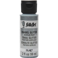 ENAMEL GLITTER SILVER 2OZ 2799