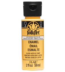 ENAMEL SCHOOL BUS YELLOW 2OZ 4016