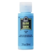 FolkArt Glow-in-the-Dark Acrylic Colors - Blue 2 oz. - 7229