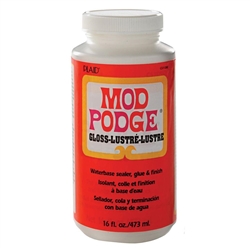 MOD PODGE GLOSS SEALER, VARNISH & GLUE 16 onz -473ml CS11202