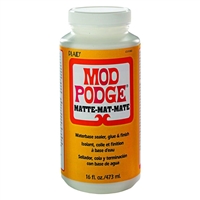 MOD PODGE MATTE SEALER, VARNISH & GLUE 16 onz - 473ml CS11302