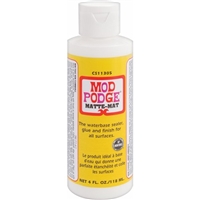 MOD PODGE MATTE SEALER, VARNISH & GLUE 4 onz - 118ml CS11305