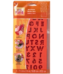 MOD PODGE MOLDS ALPHABETS 25129