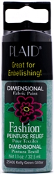 FABRIC DIMENSION GLITTER KELLY GREEN 1.1ONZ 25406