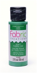 FABRIC PAINT CREATIONS SHAMROCK 2 OZ 25988