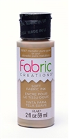 FABRIC PAINT CREATIONS METALLIC GOLD 2 OZ 26187