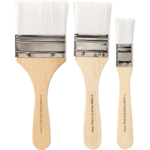Shop Plaid Plaid ® Brush Sets - White Nylon Chip Set - 44289 - 44289