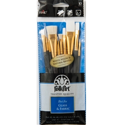Shop Plaid Plaid ® Brush Sets - White Nylon Chip Set - 44289 - 44289