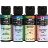 FolkArt Dragonfly Glaze Paint Set 4 Color - PROMODG