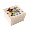 WOOD SQUARE PALLETE BOX 90525E