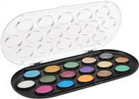 WATERCOLOR SET NIJI PEARLESCENT 16 COLORS YONPWC16