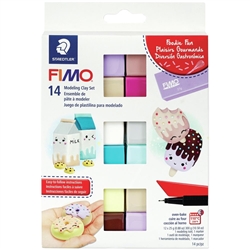 FIMO SOFT FOODIE FUN KIT - CLAY SET FM8023C14-F