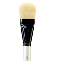 BRUSH XL NATURAL BRISTLE FILBERT 30 RS255269030