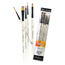 BRUSH SET SIMPLY SIMMONS - EVERYTHING SET 5PC - ACRYLIC OIL AND WATERCOLOR RS255500001