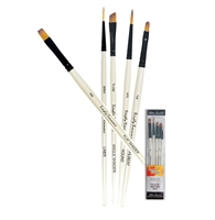 BRUSH SET SIMMPLY SIMMONS - GO-TO SET 5PC - ACRYLIC OIL AND WATERCOLOR RS255500002