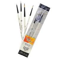 BRUSH SET SIMPLY SIMMONS - DOT THE EYES 4PC - ACRYLIC OIL AND WATERCOLOR RS255400007