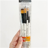 BRUSH SET SIMPLY SIMMONS - WATERCOLOR 4PC - ACRYLIC OIL AND WATERCOLOR RS255400009