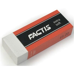 ERASER EXTRA SOFT FACTIS - GPES20BP