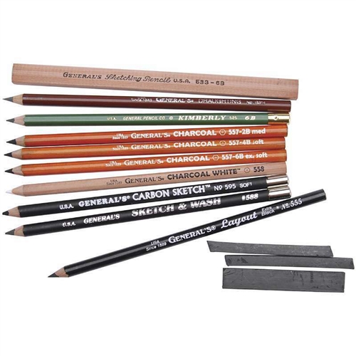 Royal & Langnickel Essentials - Blending Stumps Drawing Tool Set - 10pc 