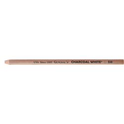 CHARCOAL PENCIL WHITE GP558