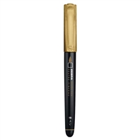 ZEBRA METALLIC BRUSH PEN MED METALLIC GOLD ZE01650UPC