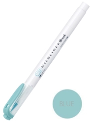 MILDLINER BRUSH PEN DOUBLE ENDED BLUE ZE79120UPC