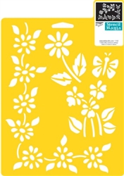 STENCIL FLORAL ACCENTS 970360710 DISC