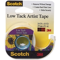 TAPE FA2020 LOW TACK ARTIST 3/4X10YD MT93610-2