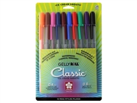 SAKURA GELLYROLL MEDIUM POINT 08 10 COLOR SET SK37460