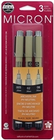 PIGMA MICRON RAPIDOGRAPH SET 3PC BLACK SK50064