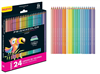 COLOR PENCIL SET PRISMACOLOR JUNIOR 24 PASTEL COLORS 5893