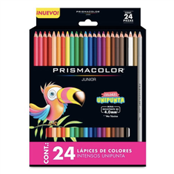 COLOR PENCIL SET PRISMACOLOR JUNIOR 24 COLORS 2153020