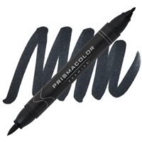 PRISMACOLOR BRUSH TIP DUAL END MARKER - BLACK PB98  SA1773285