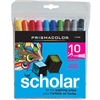 MARKER SET PRISMACOLOR SCHOALAR BRUSH TIP SET 10 1774268