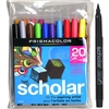 MARKER SET PRISMACOLOR SCHOLAR BRUSH TIP SET 20 1774270