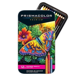 COLOR PENCIL SET PRISMACOLOR PREMIER 12 COLORS 3596T