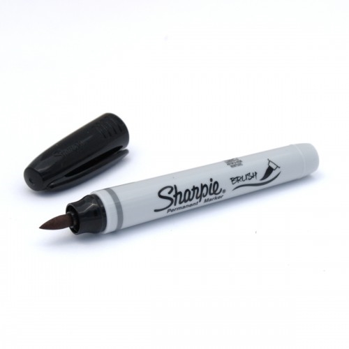 Sharpie Permanent Markers, Brush Tip