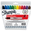 Sharpie Markers Set - 12-Color Assorted Fine Point Set 30072