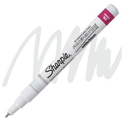 PAINT MARKER OIL SHARPIE EXTRA FINE WHITE SA35531