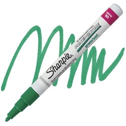 PAINT MARKER OIL SHARPIE FINE GREEN SA35537