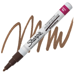 PAINT MARKER OIL SHARPIE FINE BROWN SA35538