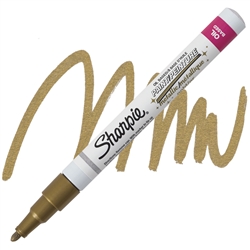 PAINT MARKER OIL SHARPIE FINE GOLD SA35544